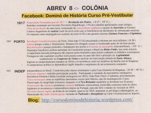 ABREV 8 COLÔNIA